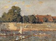 Alfred Sisley, Regatta at Hampton Court